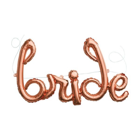 BRIDE' Wedding Balloon - Spritz New in Package - Picture 1 of 4